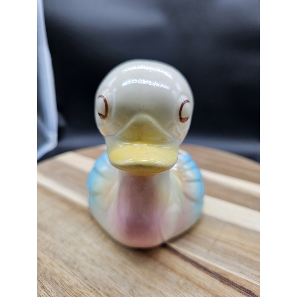 Vintage Shawnee Ceramic Duck Duckling Planter Vase 1950's Mid Century Modern - Picture 2 of 7